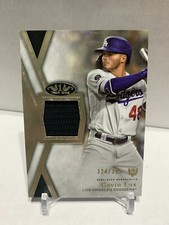 Gavin Lux 2020 Topps Tier One Relic #T1R-GL /395 - RC Rookie LA Dodgers
