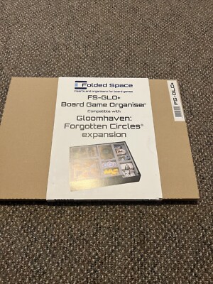 Folded Space Box Insert: Gloomhaven Forgotten Circle- Organizer- New