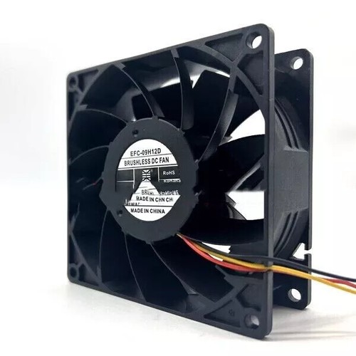 DWPH EFC-09H12D 9238 12V 1.50A 3-wire cooling fan - Bild 2 von 3
