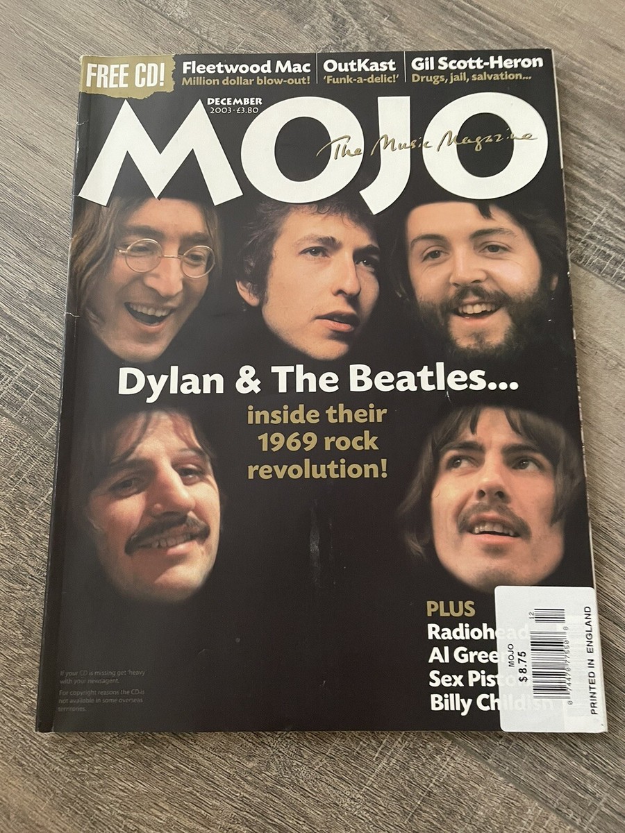 MOJO Music Magazine Dec 2003 #121 Dylan & the BEATLES Radiohead Al