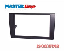 MASCHERINA AUTORADIO DUE DIN PER AUDI A4 DAL 2007 AL 2009 CHASSIS B7-8E-8H