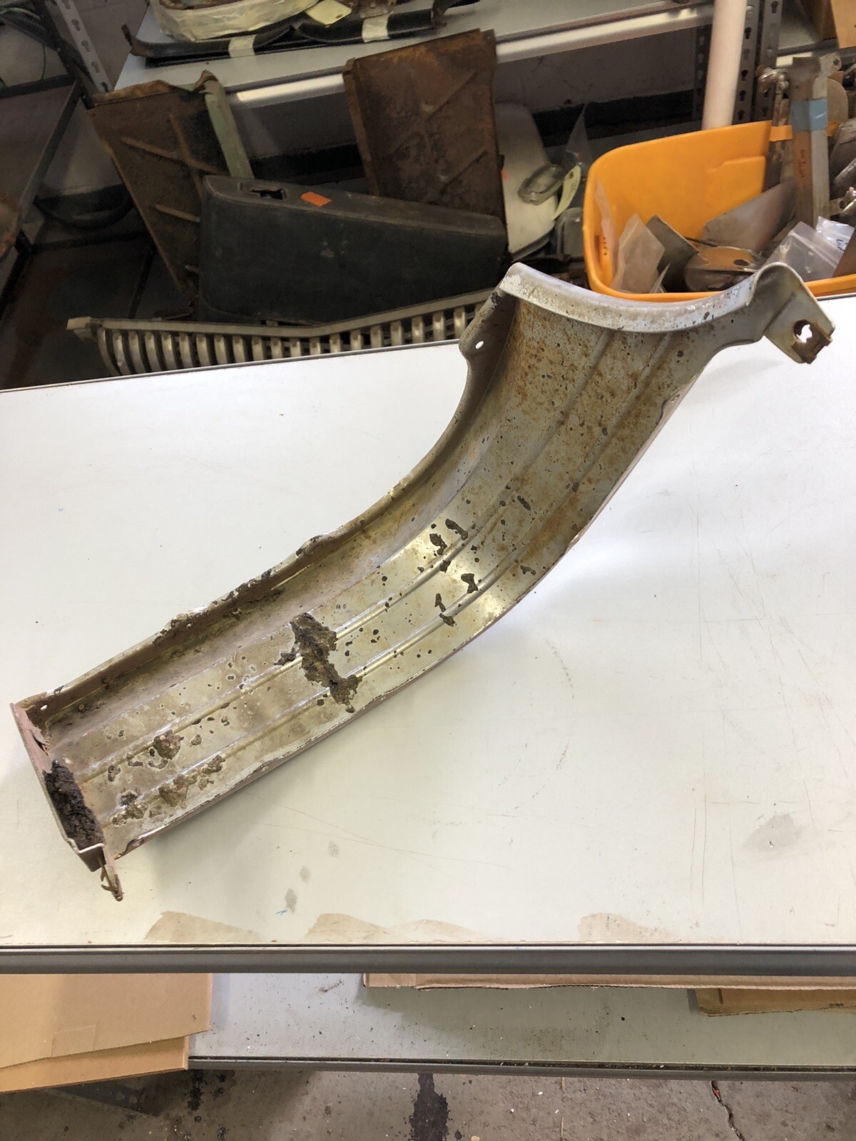 1950 Cadillac Front Fender Grill Skirt Passengers Side eBay