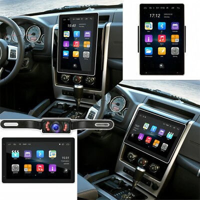 2 DIN Android 14 Rotatable 10''Car Stereo Radio Touch Screen GPS Navi Wifi 2+32GB