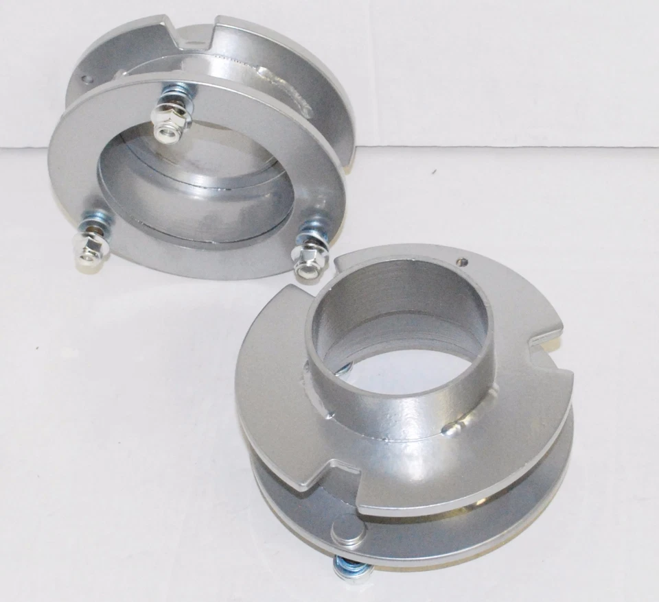 94-13 Dodge Ram 1500 2500 3500 4x4 4x4 2" Elevación Delantera Acero Nivelación Kit Plateado Foto 3 de 4