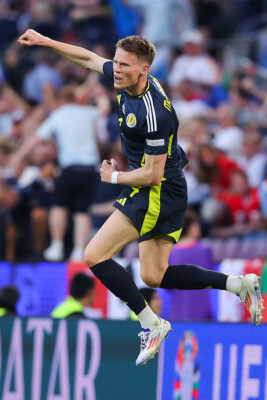 Scotland National Soccer Team Goal Celebration McTominay Fans