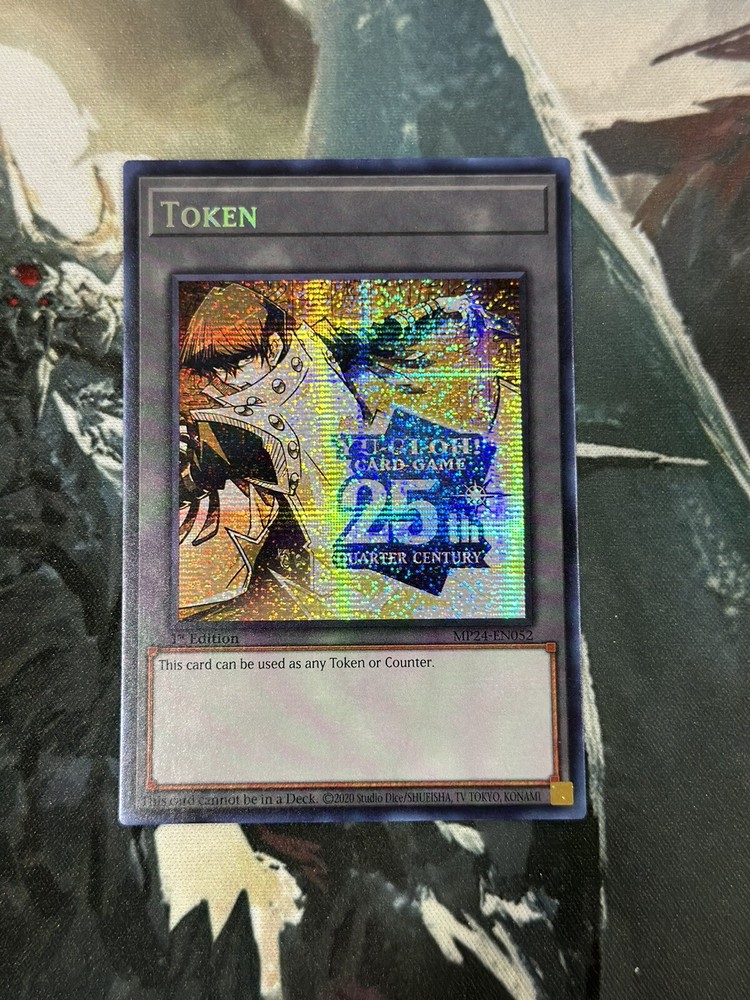Yu-Gi-Oh Kaiba Token Prismatic Secret Rare MP24 Limited Edition  