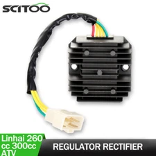 SCITOO Regulator Rectifier For Linhai Talon Manco Roketa MC54 BMS 300cc Moped