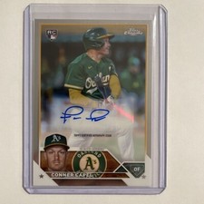 2023 Topps Chrome Update Conner Capel RC Auto Rookie Autograph Athletics