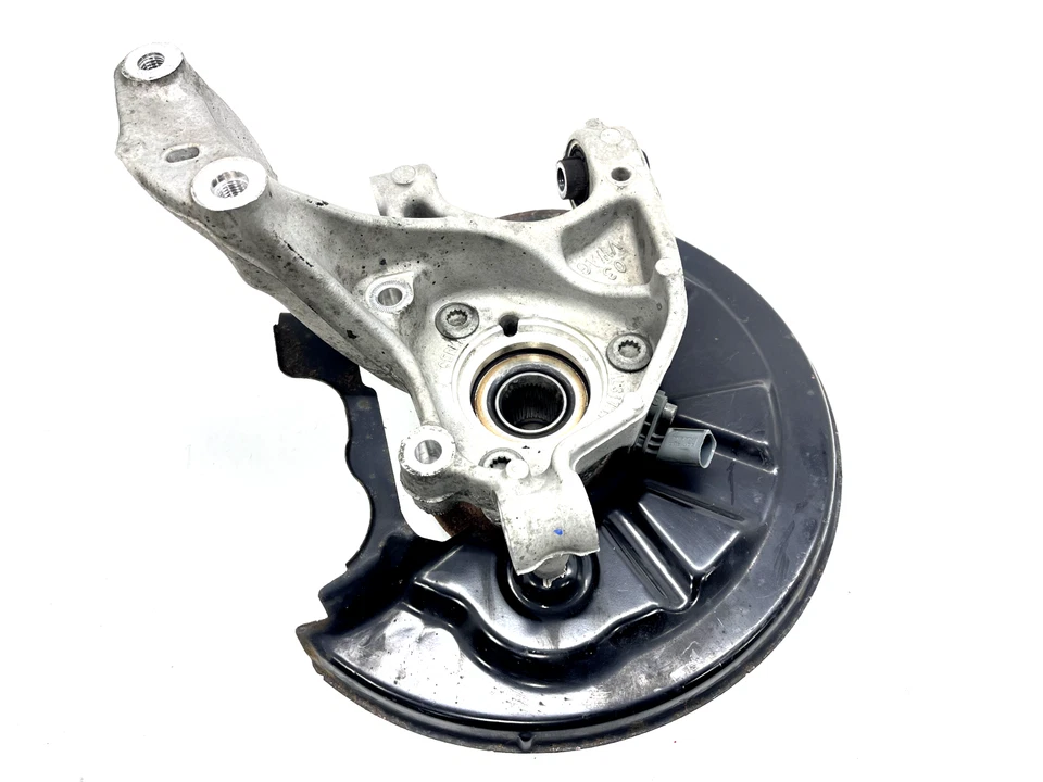 2016-2024 AUDI S3 QUATTRO REAR LEFT SIDE SPINDLE KNUCKLE HUB W WHEEL BEARING - Image 4 of 4