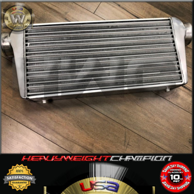 31''x12''x4'' 3'' I/O Universal Front Mount Alum Large Intercooler for V6 V8 V10 