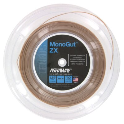 Ashaway MonoGut ZX 16 1.27mm Tennis Strings 110M Reel | eBay UK