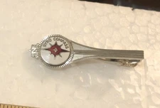 Gyro Compass Tie Clip-  Vintage