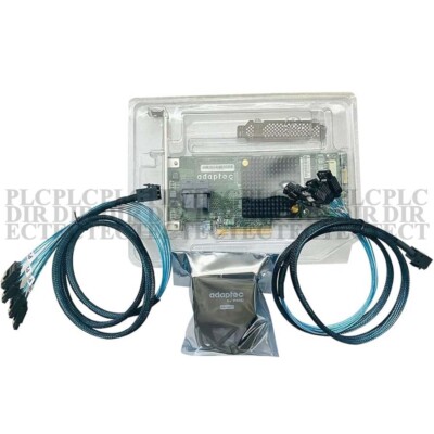 New ADAPTEC ASR-7805 RAID Controller 6Gb/s PCIe 1GB + BBU + 2*SFF-8643