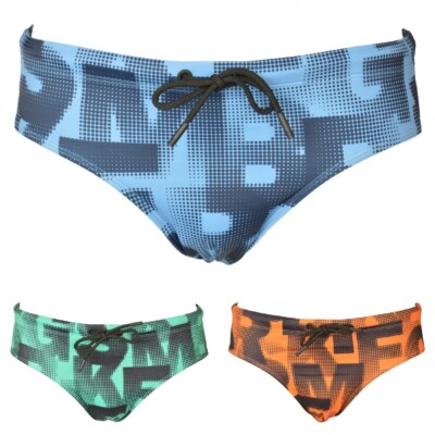SG men's BIKKEMBERGS pool swimwear outdoor drawstring sea briefs item BKK25MS