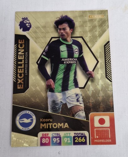 Panini Adrenalyn XL Premier League 2025 Kaoru Mitoma Excellence Limited Edition