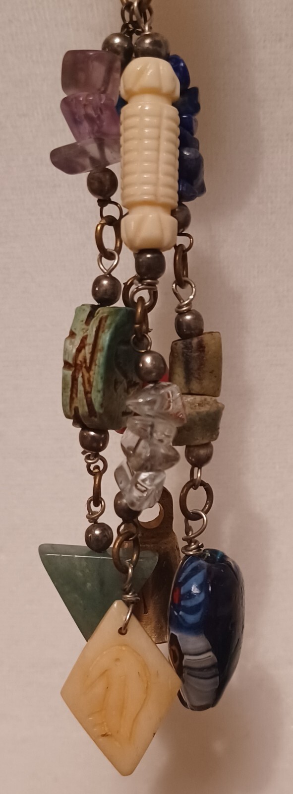 Vintage Handcrafted Native Indigenous Tribal Crys… - image 6