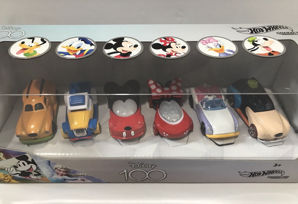 Hot Wheels Disney 100th Anniversary Character Cars Diorama 6
