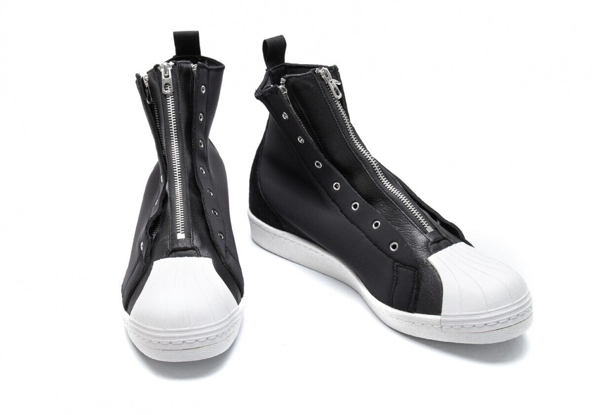 Yohji Yamamoto Pour Homme Adidas Zipper Star Mid Us11.5 Black Sneaker New