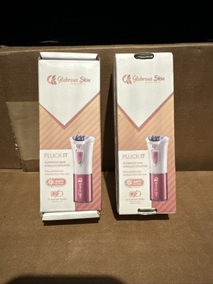 Glabrous Skin Epilator, Skin Hair Remover for Face Look Glamorous (2-pack)   