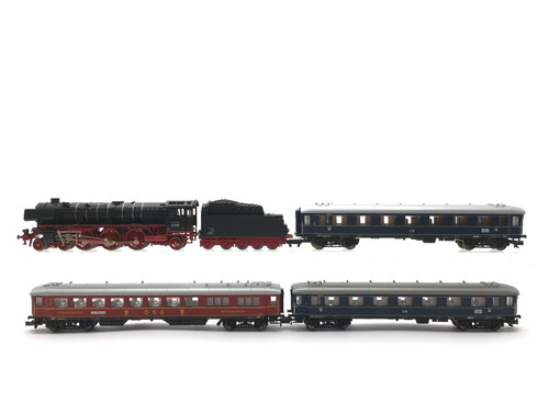 FLEISCHMANN 7895 scala N Set treno rapido "MERKUR", serie speciale | Zustand: Usato