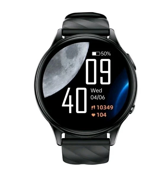 Kumi Smart Watch for Men/Unisex 1.39" Smartwatch,Black GW5 - Image 3 of 4