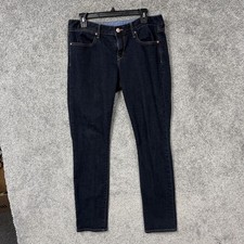 Gap 1969 Always Skinny Jeans 34x31 Denim Dark Academia Normcore Chic Twee Y2K