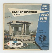 1964-1965 NY New York World's Fair Transportation View-Master A-676