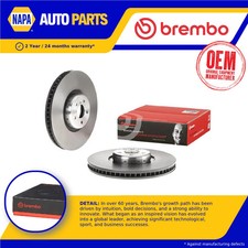 Brake Disc Single Vented fits ROLLS ROYCE PHANTOM 6.75 2017 on 395mm Brembo New