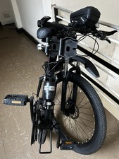 Hardly used full suspension 27-inch Folding Mountain bike