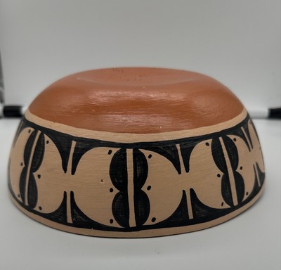 Vicky T. Calabaza 8  Santo Domingo Pottery Dough Bowl