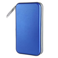 CD Case, Siveit DVD Case Holder 96 Capacity Hard Plastic CD DVD Disc Cases