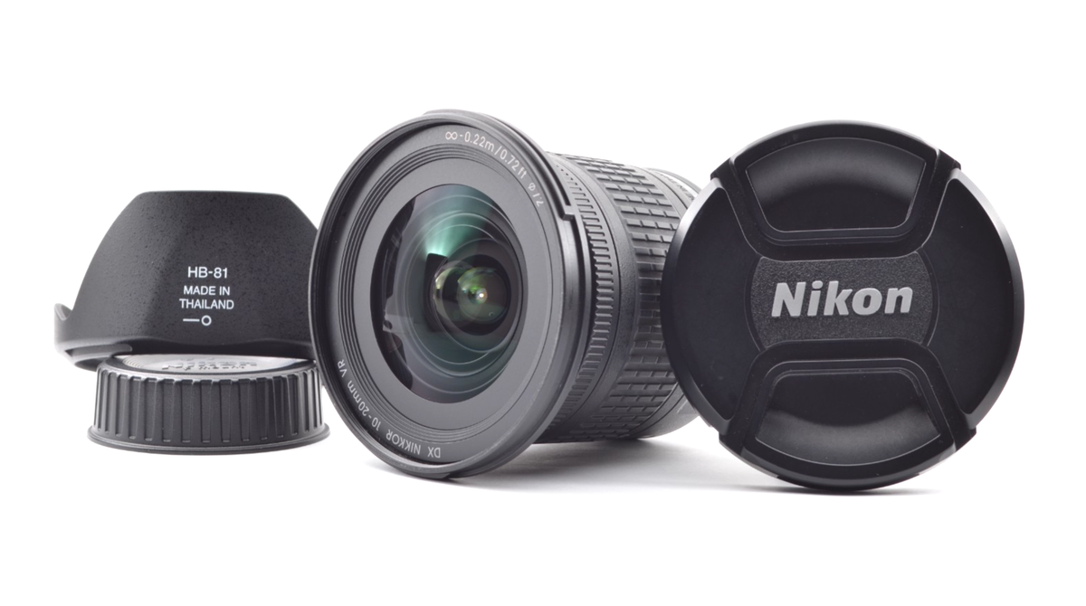 Open Box】Nikon AF-P DX NIKKOR 10-20mm f/4.5-5.6G VR Zoom Lens