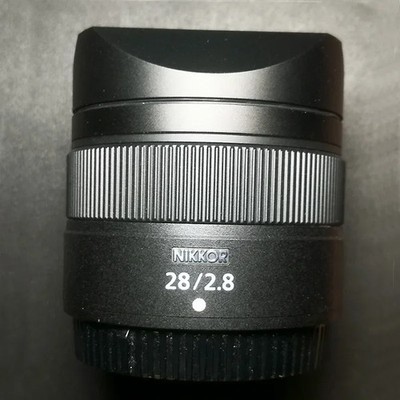 Screw-on Metal Square Lens Hood fit for Nikon Z 28mm F2.8 Z 28mm