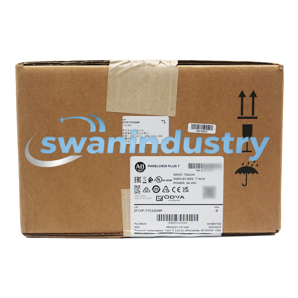 2711P-T7C22D9P NEW PLC PanelView Plus 7 Graphic Terminal 2711P-T7C22D9P