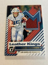 2025 Donruss Ladd McConkey 144/425 Leather Kings Relic Chargers SP ZC1