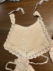 Lot Of 4 Vintage Handmade Crocheted Infants Bibs 1940’s - 50’s — photo 2