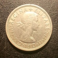 1965 Great Britain Two Shillings Coin