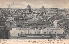 ITALY ROME PANORAMA FROM TRINITA DEI MONTI