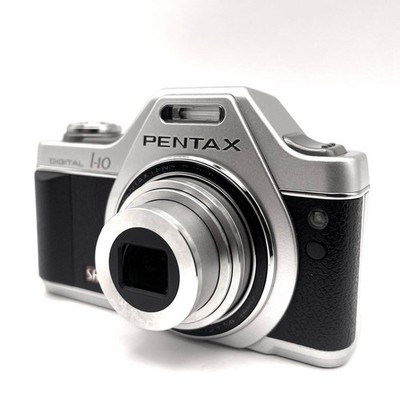 PENTAX Optio I-10 Silver Compact Digital Camera Tested Working