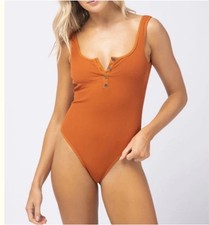 L Space Float On Classic One-Piece Womens Size 6