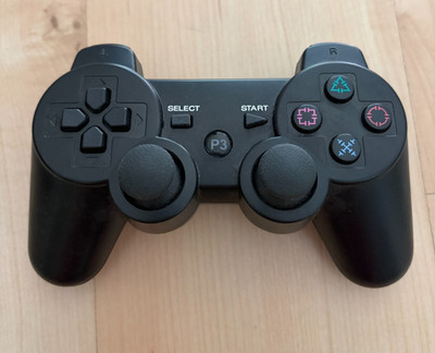 Wireless Controller Gamepad für PS3 - Schwarz