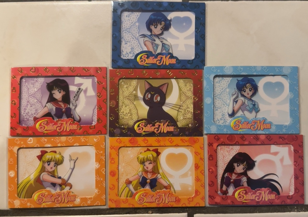 Sailor Moon Cybercel Series 1 Full Common Set Unscanned