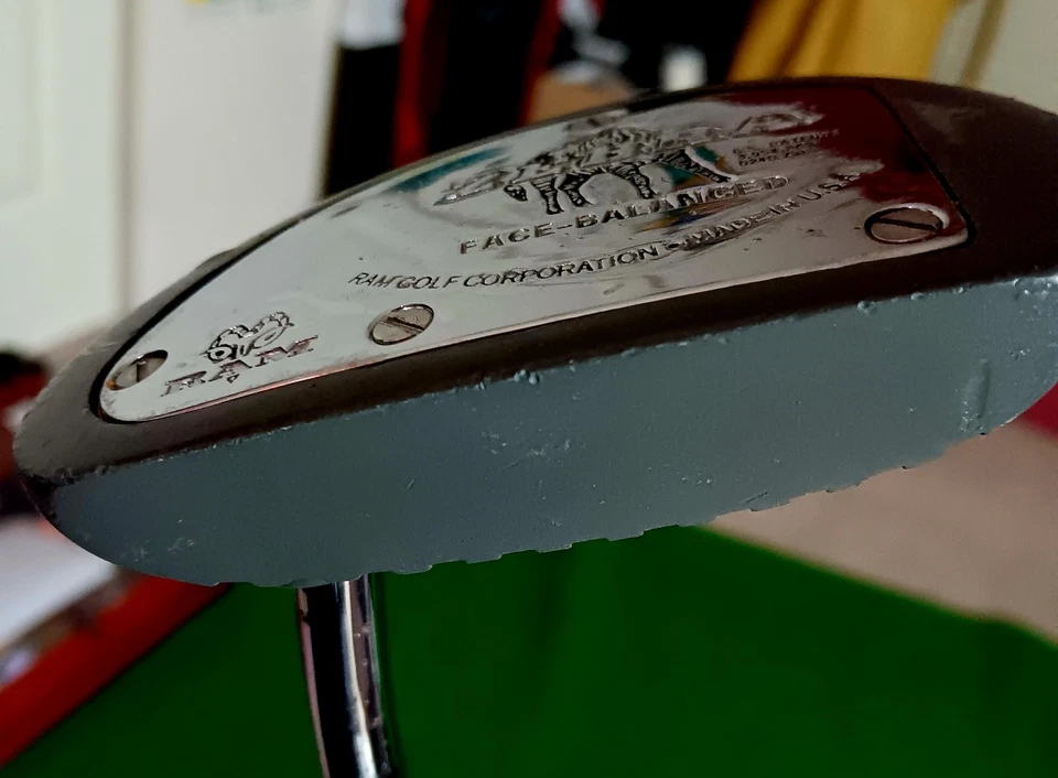 RAM ZEBRA FACE BALANCE VINTAGE PUTTER 35.5' NEW WINN GRIP - Image 3 of 4