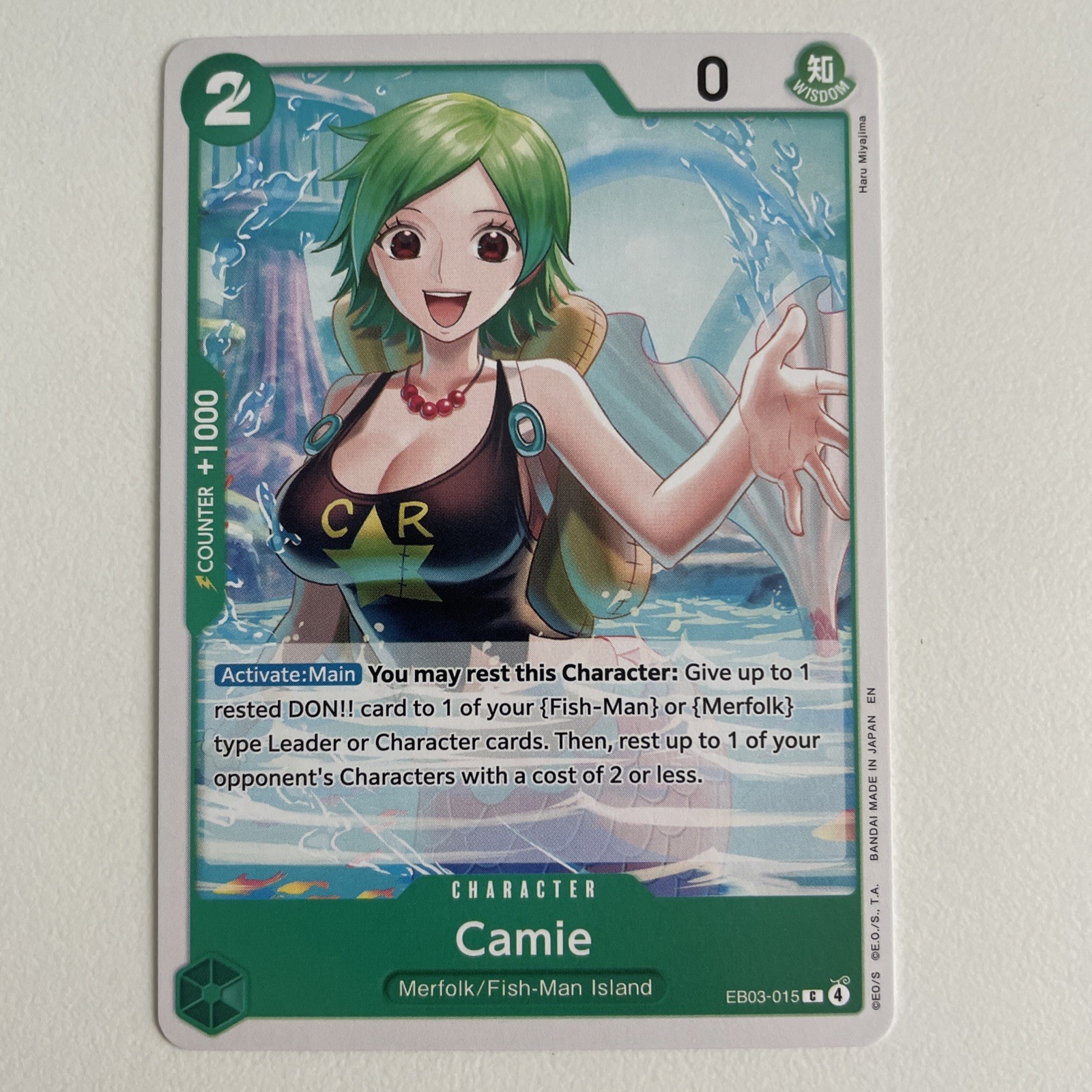 Camie EB03-015 (C) Extra Booster: One Piece Heroines Edition English Regular NM