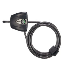 Adjustable Cable Lock with Key 6 ft Braided Steel Python Trail Camera Security