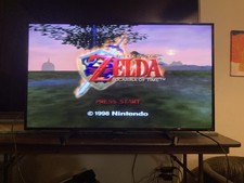 Legend of Zelda: Ocarina of Time (Nintendo 64, 1998) N64 Authentic Tested Works