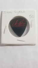 THIN LIZZY / JOHN SYKES - VINTAGE ORIGINAL TOUR CONCERT GUITAR PICK
