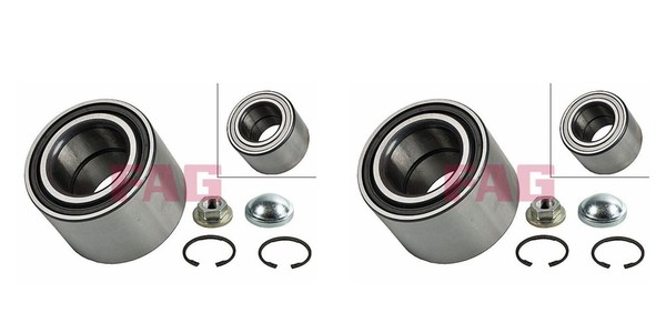 FAG 2X Radnabe Radlagersatz Hinten FüR Ford Focus Turnier Mazda 2 DNW DAW DBW-image