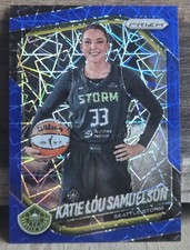 2025 Panini Prizm WNBA - Katie Lou Samuelson #82 Blue Velocity Prizm
