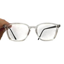 Ray-Ban RB 7185 5943 Clear Transparent Black Eyeglass Frames 50-18-145